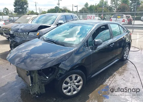 2022 Toyota Corolla Le из США, поврежденный, VIN 5YFEPMAE9NP375725